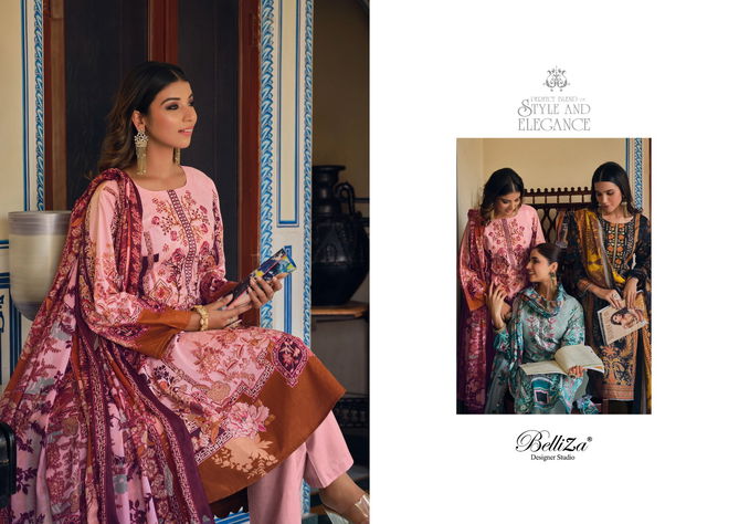 Belliza Naira Vol 15 Printed Cotton Dress Material Collection
